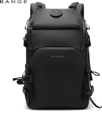 Produktbild von CarryQuest® Wander-Rucksack 20-35L mit 15,6 Zoll Laptopfach, wasserabweisend, schwarz