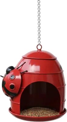 Produktbild von Famanu Vogelhaus Metall - Wetterfestes Design - 15,5x21cm