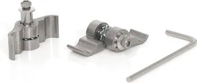 Image de XLC Support de conduite de frein BR-X12 Réglable, argent (2 pièces)