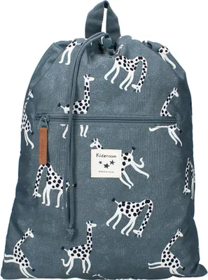 Produktbild von Kidzroom Turnbeutel mit Giraffen Allover-Print für Jungen und Mädchen