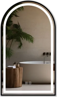 Produktbild von Tutumi Wandspiegel Led Dash 60X100Cm Black