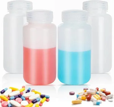 Immagine prodotto di Fiaschette da laboratorio, confezione da 4 da 250 ml in HDPE