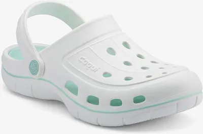 Produktbild von Clogs für Damen COQUI JUMPER White/Lt. mint 36