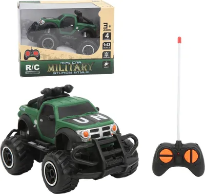 Produktbild von Off-Road-Ferngesteuertes Auto im Maßstab 1:43, 4-Kanal-Elektronik-RC-Spielzeug für Kinder ab 3 Jahren