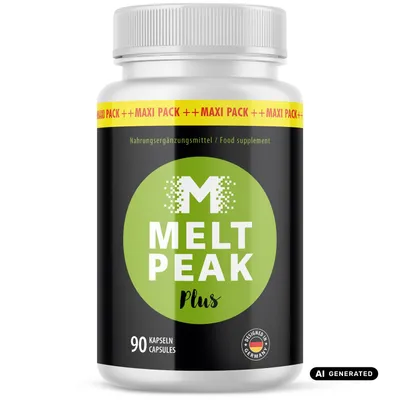 Produktbild von Meltpeak Plus Kapseln| Dein zuverlässiger Partner | 90 Kapseln, KI-generiertes Bild
