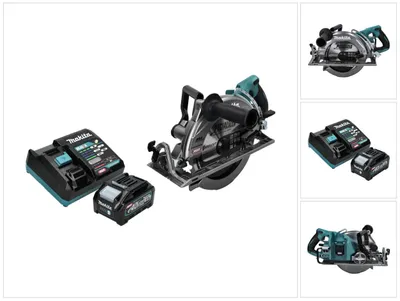 Image de Makita RS002GM1 Scie circulaire sans fil 185mm max. 40V Brushless + 1x Batterie 4,0 Ah + Chargeur