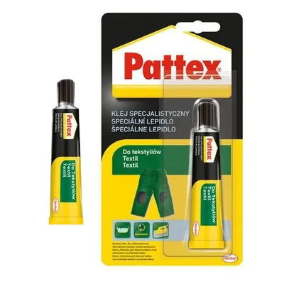 Produktbild von Pattex Textilkleber 20g Stoffkleber transparent wasserdicht flexibel stark