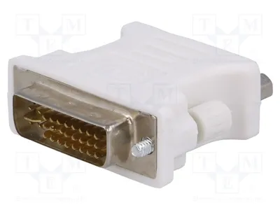 Immagine prodotto di 1 adattatore D-Sub 15 pin (femmina), DVI-I (24+5) (maschio), AK-AD-12, HDMI, DVI