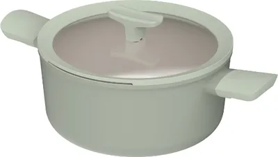 Produktbild von BergHOFF Antihaft Suppen-/ Gemüsetopf mit Deckel Balance Sage 24x11,50cm