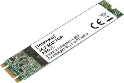 Produktbild von Intenso M.2 SSD SATA III Top Performance 256 GB