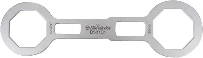 Produktbild von Bikeservice Gabelkappenschlüssel 46 / 50 mm, 8-kant