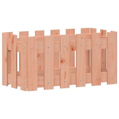 Produktbild von Pflanzkübel Lattenzaun-Design 60x30x30 cm Massivholz Douglasie