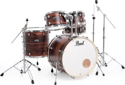 Produktbild von Pearl Schlagzeug Decade Maple 22 Zoll Matte Dark Walnut mit Zubehör