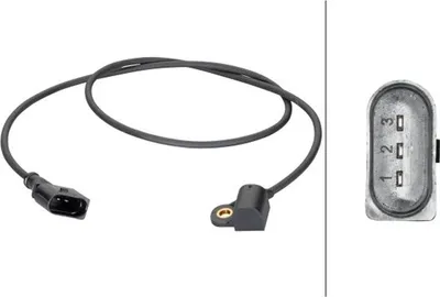 Produktbild von HELLA Nockenwelleposition Sensor für AUDI A4 Avant (8ED, B7) Nockenwellen 6PU 013 122-701