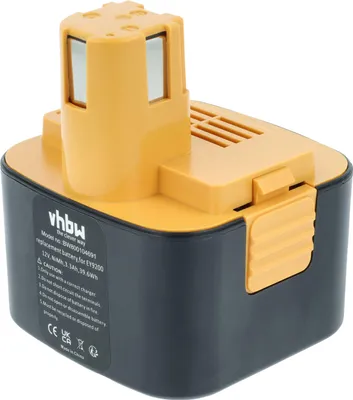 Produktbild von vhbw Akku Ersatz für Panasonic EY9107, EY9108, EY9106, EY9001, EY9106B, EY9005B, EY9006, EY9103, EY9006B, EY9101 für Werkzeug (2100 mAh, NiMH, 12 V)