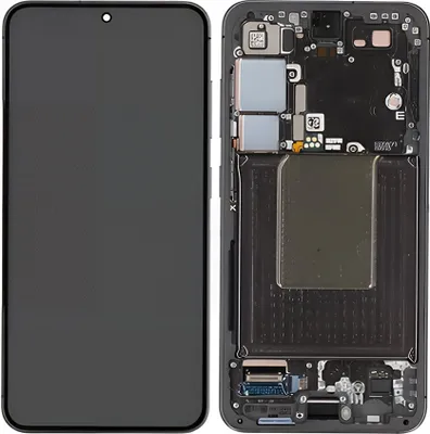 Produktbild von Original AMOLED Display Touchscreen Bildschirm Rahmen Graphit Schwarz für Samsung Galaxy S24 S921B & Werkzeug
