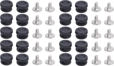 Productafbeelding van 20 sets veterklemmen, 9x5 mm