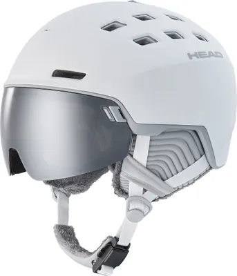 Produktbild von Head Skihelm Rachel 5K White + SL Alpinski Helm mit Visier Snowboardhelm, Größe:M/L (56-59 cm)