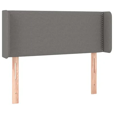 Produktbild von vidaXL Kopfteil mit Ohren Dunkelgrau 83x16x78/88 cm Stoff