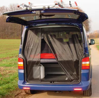 Produktbild von Moskitonetz Mückennetz Heckklappe passend für VW T5, T6 ab Bj.2003