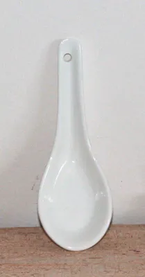 Produktbild von 06-24 Löffel Reislöffel Suppenlöffel Taipeh weiss einfarbig