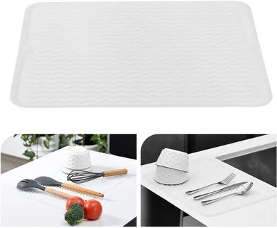 Productafbeelding van Silicone Afwasmat - 40 x 45 cm - Transparant