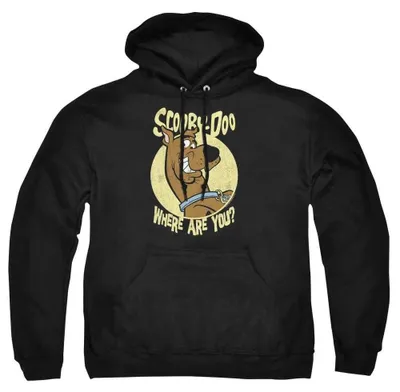 Imagen del producto de Sudadera con capucha uni de Scooby Doo - "¿Dónde estás?" para hombre/mujer, modelo TV37806 (talla S), color