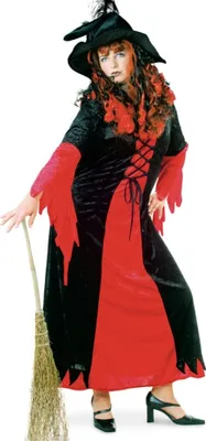 Produktbild von Hexenkleid Hexen Kleid Hexe Cassandra Halloween Karneval Fasching Gr. 46