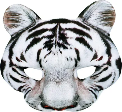 Produktbild von RAPPA Weiße Tigermaske