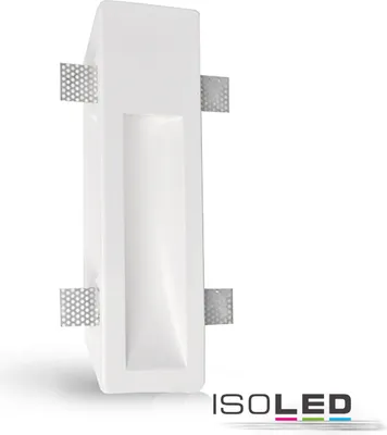 Produktbild von ISOLED Gips-Wand-Einbauleuchte, länglich, GU10, große Bauform