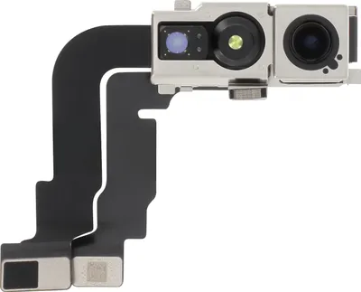 Image de Relife, caméra frontale pour Apple iPhone 15 Pro 12MP Capteur selfie, noir
