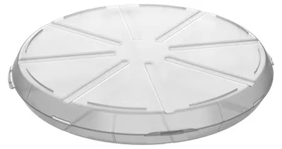 Obrázek produktu pro Pizzová krabička „ToGo“ – krabička na uchovávání potravin bez BPA od značky Pizza Opakovaně použitelná plastová krabička z recyklovatelného materiálu – průhledná