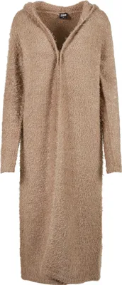 Image de Mentions légales Urban Classics Ladies Hooded Feather Cardigan softtaupe - L