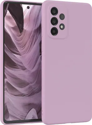 Produktbild von EAZY CASE - TPU Hülle für Samsung Galaxy A73 5G, TPU Case stoßfeste Handyhülle, weiches Cover mit Kameraschutz, Silikonhülle in Lila