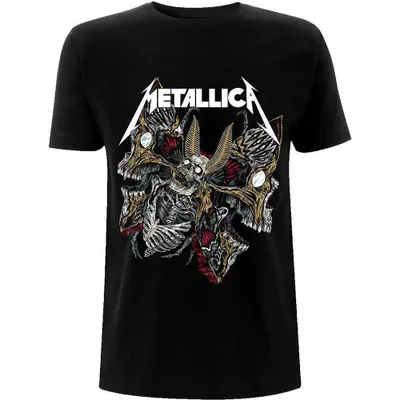 Zdjęcie produktu dla Metallica Skull Moth Black L Koszulka