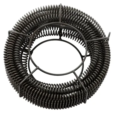 Produktbild von Abflussreiniger - Rohrreinigungsmaschine 14 m - Manganstahlspirale 22 mm - Für Rohre 50–200 mm - Haushalt Küche Toilette - Schwarz