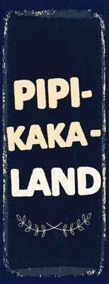 Produktbild von vianmo Holzschild 27x10 cm lustig Pipi-Kaka-Land Witz Humor Spaß