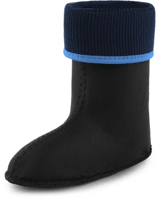 Produktbild von Ladeheid Kinder Mädchen Jungen Wärmende Stiefelsocken für Gummistiefel Innenschuh KL058 (Hellblau, 35 EU)