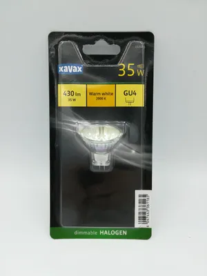 Produktbild von Xavax 00112483, 35 W, GU4, MR11, 4000 h, 430 lm, Warmweiß