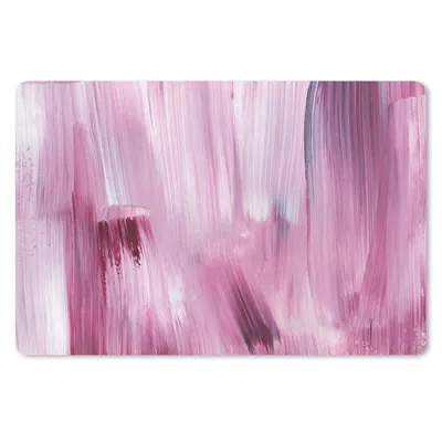Produktbild von MuchoWow® Schreibtischunterlage Farben - Farbe - Rosa 60x40 cm - XXL Mauspad - Großes Mauspad