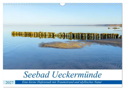 Produktbild von Seebad Ueckermünde (Wandkalender 2027 DIN A3 quer), CALVENDO Monatskalender