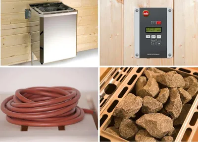 Immagine prodotto di Set classico per sauna WEKA 3 OS 9,0 kW