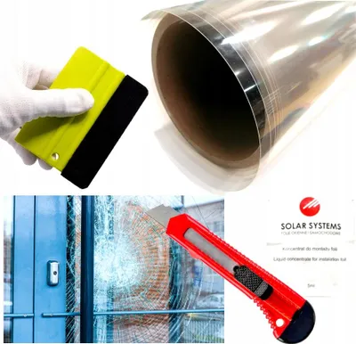 Produktbild von Solar Systems | Sicherheitsfolie P0 - 152x200 cm - klar - Antieinbruch - UV-Schutz - einfach zu montieren