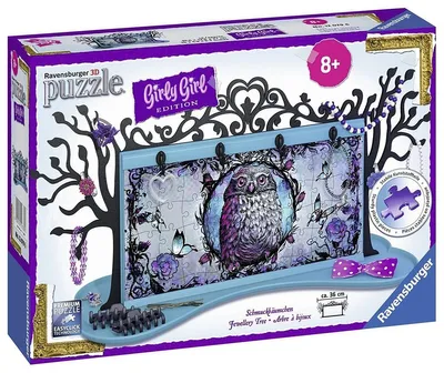 Immagine prodotto di Ravensburger 12079 - Edizione Girly Girl Albero portagioie - Animal Trend