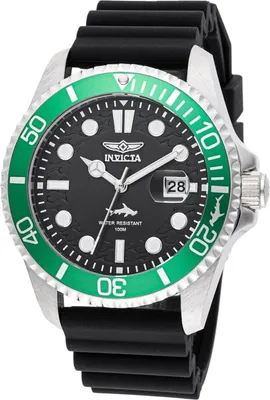 A close-up studio shot of a men's wristwatch.