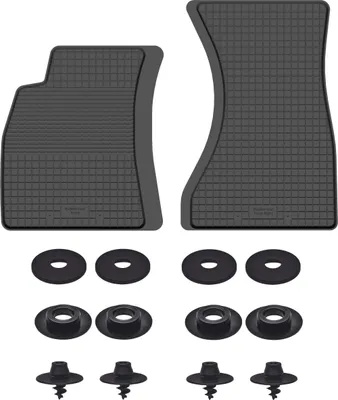 Produktbild von Vorne Fußmatten Gummimatten  Für: Audi A4 B8 (2007-2015)