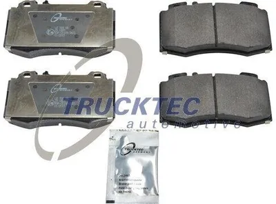 Produktbild von TRUCKTEC AUTOMOTIVE Bremsbeläge Satz Vorne Bremsklötze passend für MERCEDES-BENZ E-Klasse Limousine (W211) 02.35.116