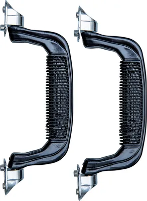 Produktbild von HMF 14972-02 Koffergriff 2er Set, 19 x 7 cm, schwarz