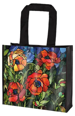 Produktbild von Goebel Louis Tiffany -Orientalische Mohnblume Einkaufstasche