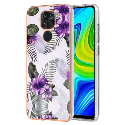 Immagine prodotto di Custodia per Xiaomi Redmi Note 9, custodia in silicone TPU antiurto a fantasia Purple